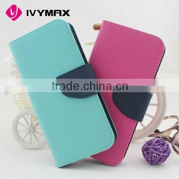 Hot Selling High Quality for Samsung s6 Edge Flip pu Leather Cover Case photo-5