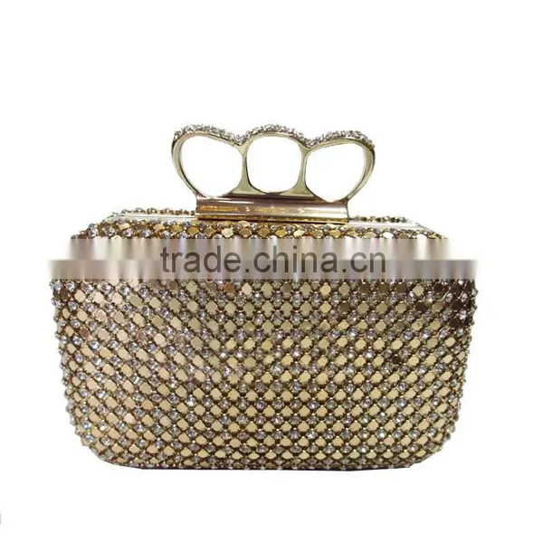 EV2052 Wholesale Cheap Rhinestone Evening Bag Women Crown Evening Bag