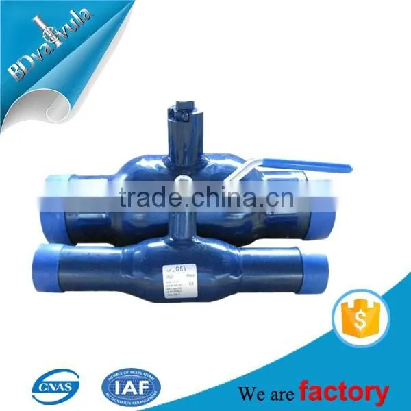 BD VALVULA Dn25 Welding Ball Valve for Oil Industry Pipe Supply photo-4