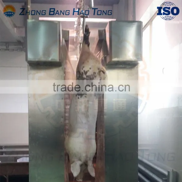 Vertical Pig Washing Machine With Overhead Conveying Chains for Pig Slaughterhouse photo-4