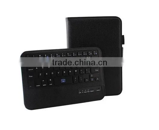 PU Leather Case Bluetooth Keyboard For N5100, Keyboard Case For Samsung Galaxy Note 8.0 N5100 Wireless Keyboard