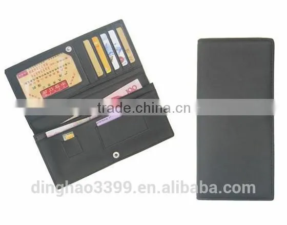Hot Sale Business Wallet Leather Credit Card Holder Men's Travel Wallet photo-2