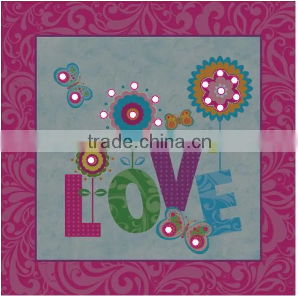 Children Gift Cartoon Style Lighted up Canvas Printing photo-5