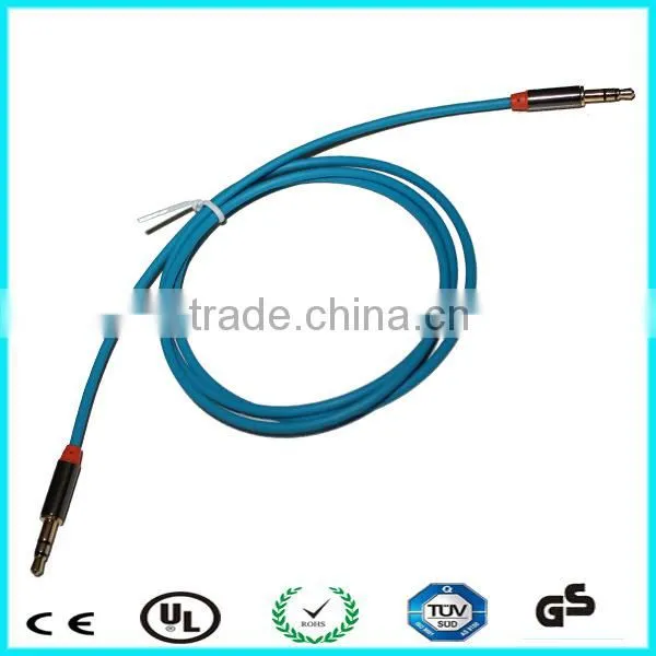 China TPE 3core 3.5 mm Audio Cable Male Plug photo-3