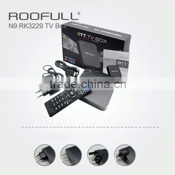 2016 New Roofull NEX BOX R9 Product Remix PC RK 3229 tv Box photo-2