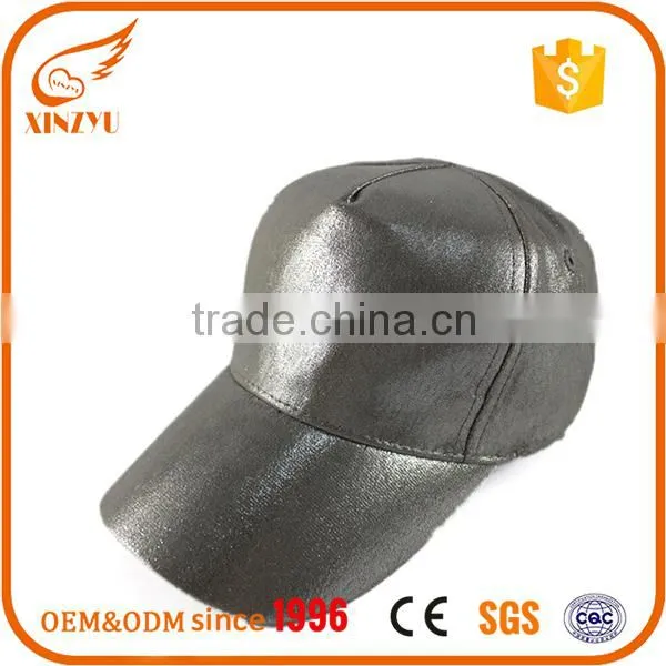 Custom free brimless leather baseball bump cap