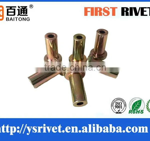 8x21 Zinc Color Semi Tubular Steel Rivet photo-5