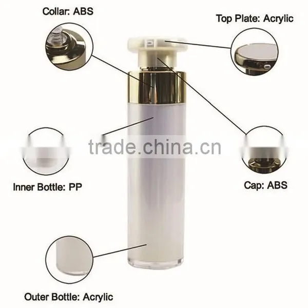 For Korea Hot Selling Wholesale Luxury Cosmetic Airless Bottle From photo-6
