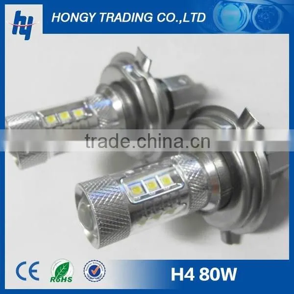 h4 Led Car Bulb 80w