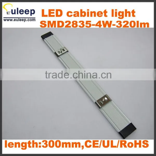 EULEEP Warm White Aluminum Slim Led Cabinet Light,12-Inch,4w,wall Mounted Installation Use for Drawers and Kitchen photo-6