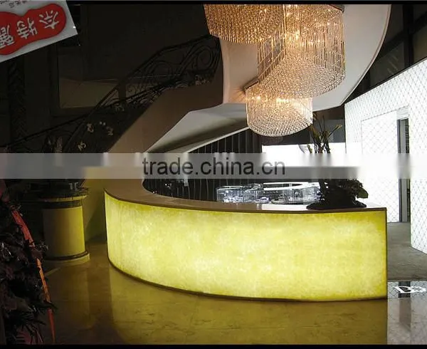 Restaurant Coffee Table Top Design, Onyx Marble Dining Table photo-6