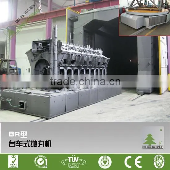 Flat Car Shot Blast Machine for Casting Cleaning photo-3