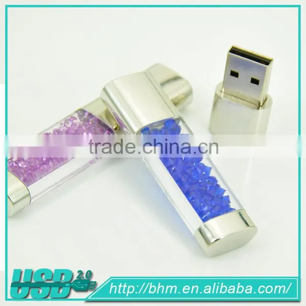 Top Quality Perfume Usb Stick, Crystal Usb Memory Disk With Logo Custom photo-6