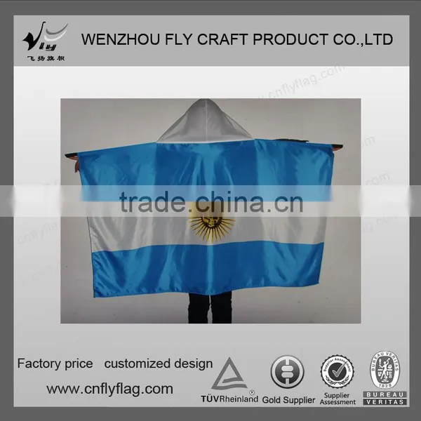 2015 Customizable Flag Football Fans Cape Flag Body Flag photo-3