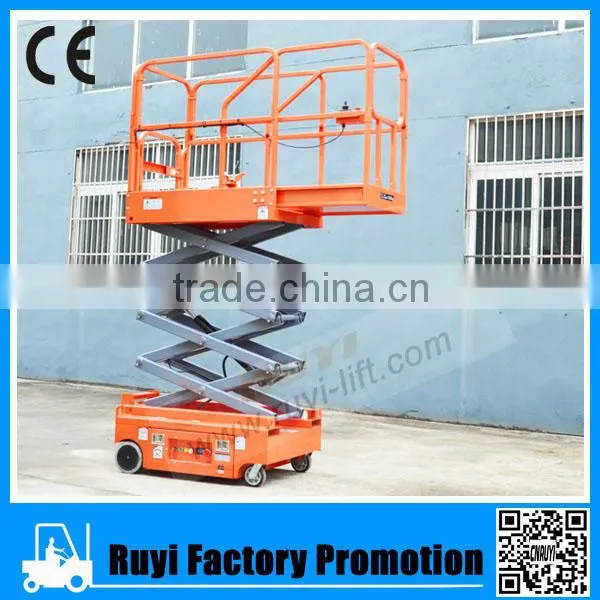 Small Electric Self Propelled Scissor Lift/electric Lift Table Quality Choice