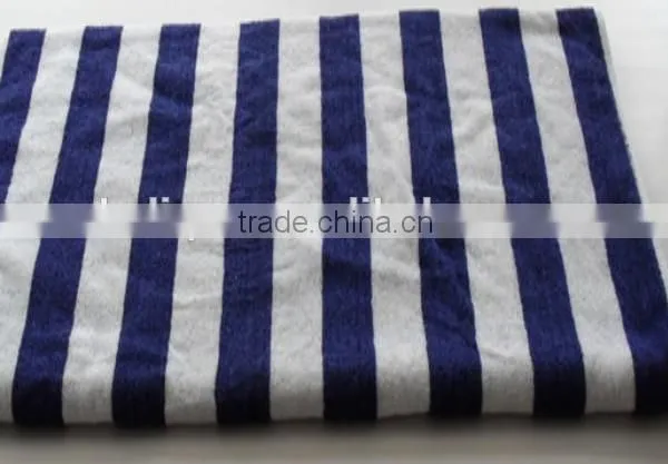 5 Star Hotel Spiral White and Blue Beach Towels photo-3