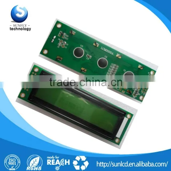 20x2 Lcd Yellow-green 2 Line Character 20x2 Matrix LCD Display photo-2