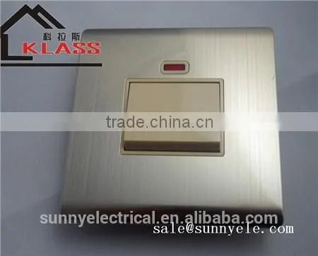Brushed Stainless 5pin Multi Function Socket photo-5