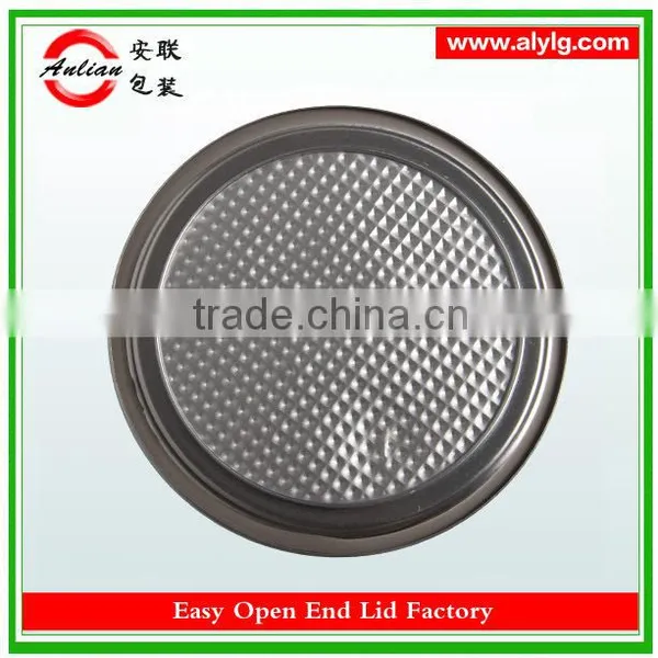 China Newest Design Full Aperture Style Milk Powder Aluminum Easy Open Peel Off End photo-3