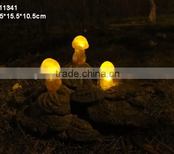 Resin Mushroom Solar Lights for Garden photo-6