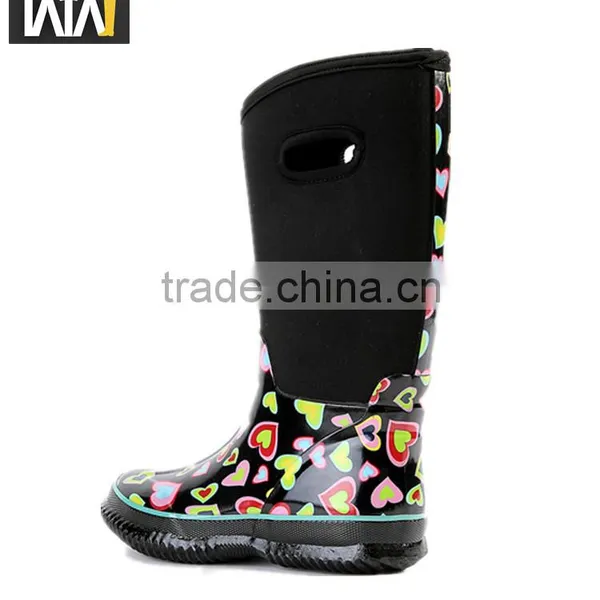 Women Neoprene Rubber Rain Shoes photo-2