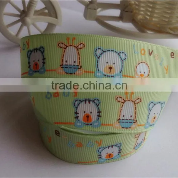 Wholesale Custom Print Satin Ribbon, Printed Grosgrain Ribbon photo-6