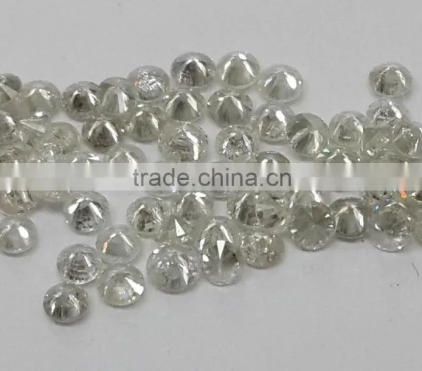0.7-1mm 1ct Lot I Clarity F Color Natural Loose Brilliant Cut Diamond Non-treated photo-2