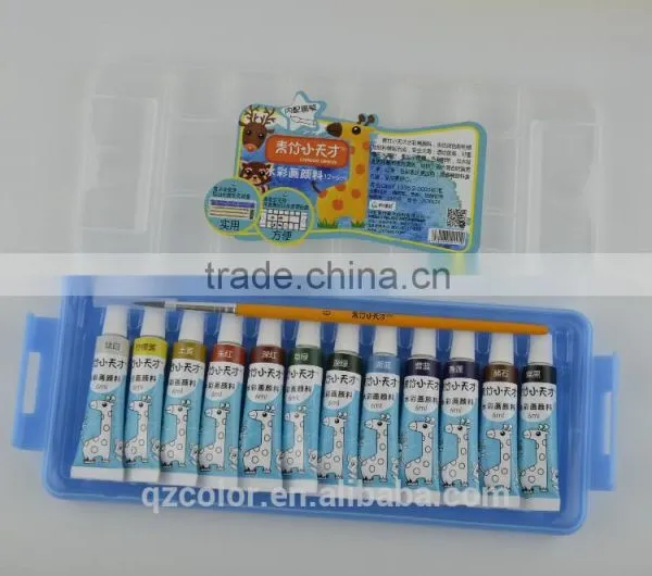 12 Colors 6ml Top Class Water Colours photo-4