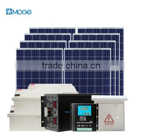 Moge 5kw off Grid Solar Power System With Low Configuration photo-2