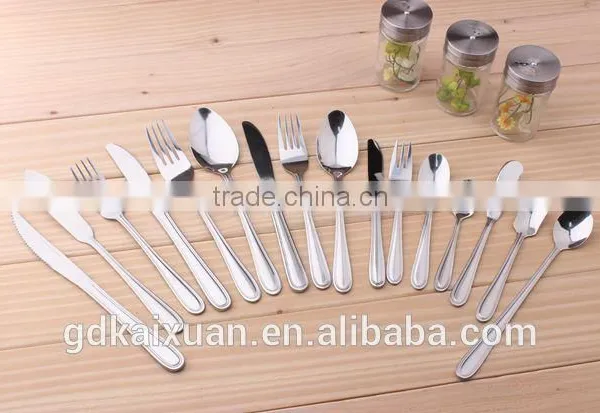 Complete Wedding Cutlery Set Stainless Steel 72pcs KX-S024 photo-2