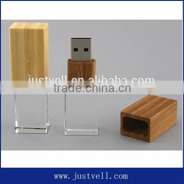 Wood Crystal Usb Flash Drive 1-64GB Bulk 1gb Customized Usb photo-3