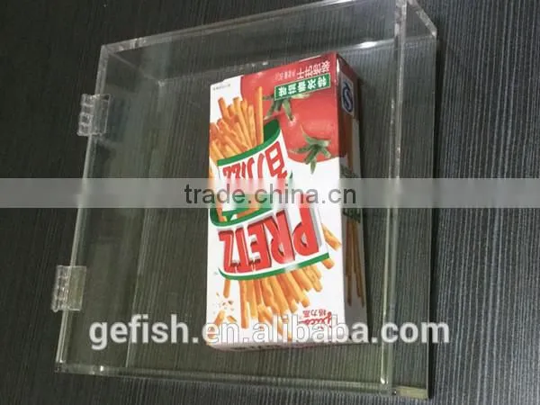 Clear Acrylic Organizer Box With Lid Hinges photo-3