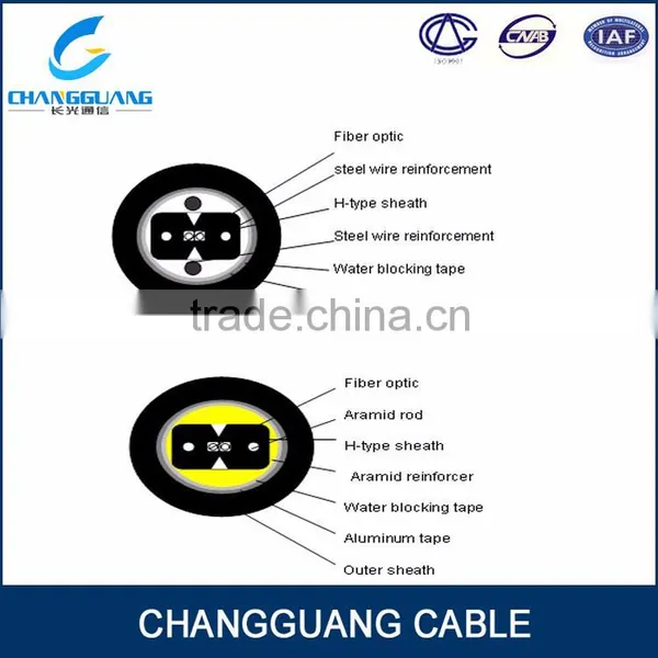Cable Manufacturer Changguang Fiber Optic Equipment Ftth Bow-type Drop Cable for Duct Communication Cables photo-5