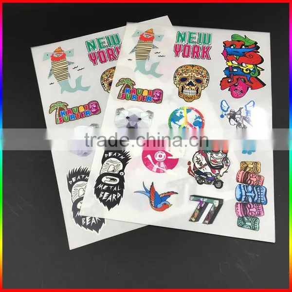 Custom Halloween Scratching Temporary Tattoo Stickers photo-2