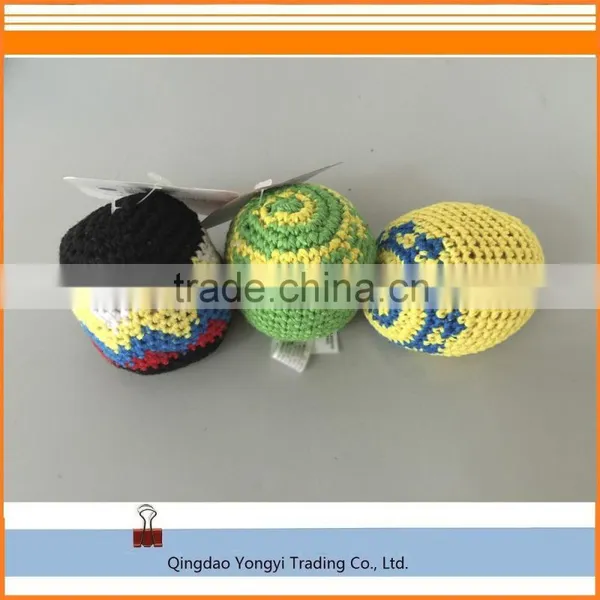 Woven Knitted Hacky Sack, Juggling Ball photo-6