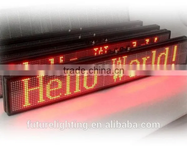 16x128 Red Color Dot Matrix LED Outdoor Display Xxx Com Car Led Lighting photo-3