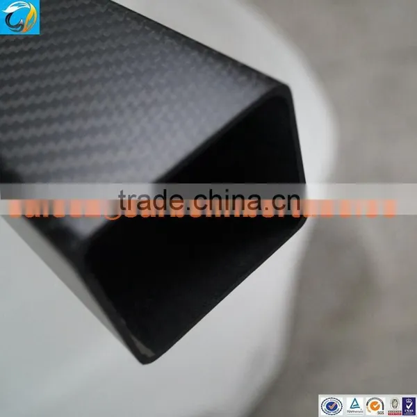 Military Quaiity 3k Carbon Fiber Square Tube for Military Factory photo-4