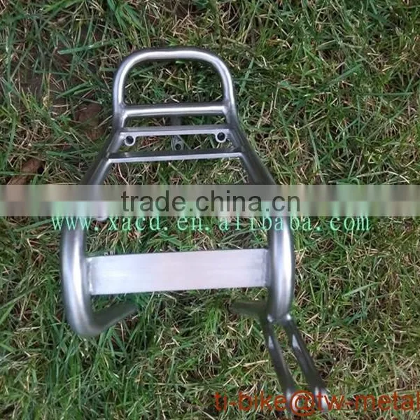 Super Light Titanium Bicycle Front Rack Customized ti Luggage Carrier & Bag Holder Cheap ti Bike Front Rack Made in China photo-2