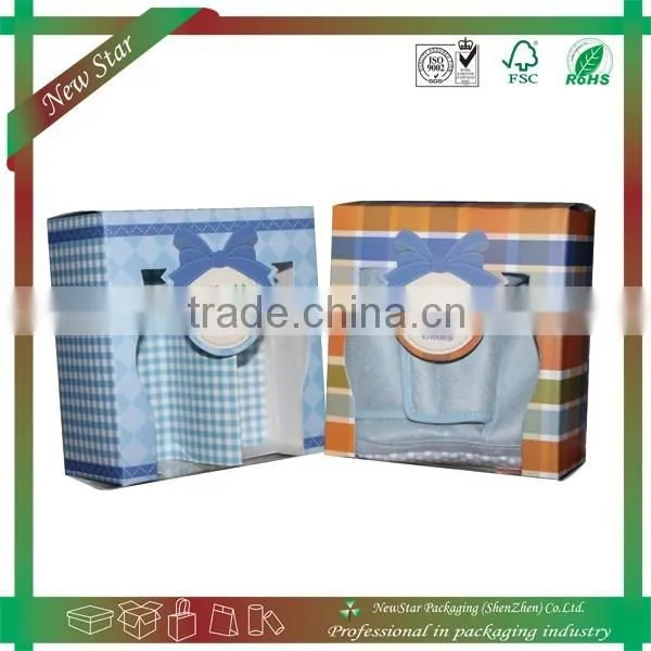 Paper Gift Packaging Box With Clear PVC Window photo-3