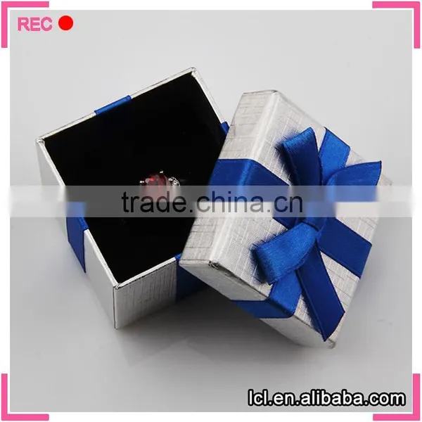 Paper Packaging Box With Ribbon, Hot Sale Jewelry Paper Box photo-4