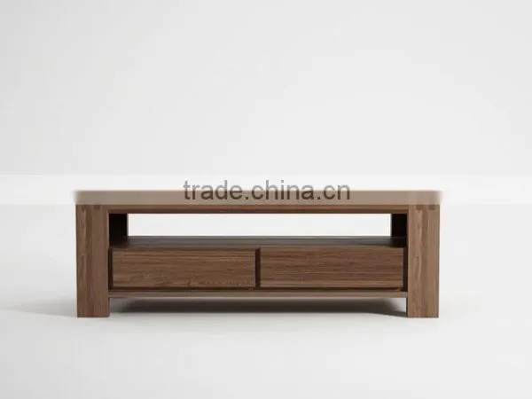 Teak TV Stand Two Drawers - Modern Teak Wood Furniture Manufactures