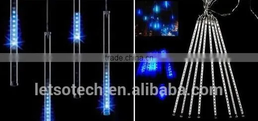 2016 Led Meteor Shower Rain Tube Lights for Christmas photo-6