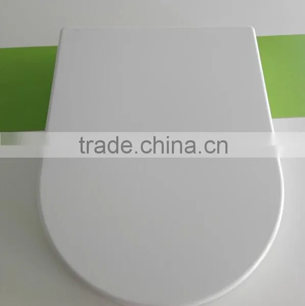 Soft Close Durable Hygienic UF Urea Toilet Seat for Shower Room-129 photo-3