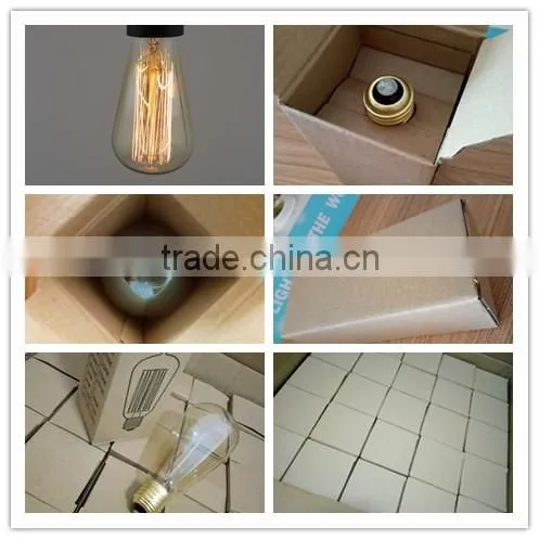 ST64 E27 Edison Bulbs Restoring Ancient Ways The Industrial Revolution Style Light Bulb 40W 60W photo-6