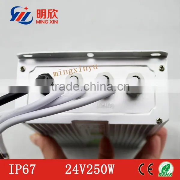 Single Output Type 110v ,220v ac 24V SWITCH Power Supply Waterproof 250w Led Driver