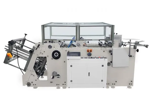 Full Automatic Disposable Food Box Glue Pasting Making Machine MR-800C
