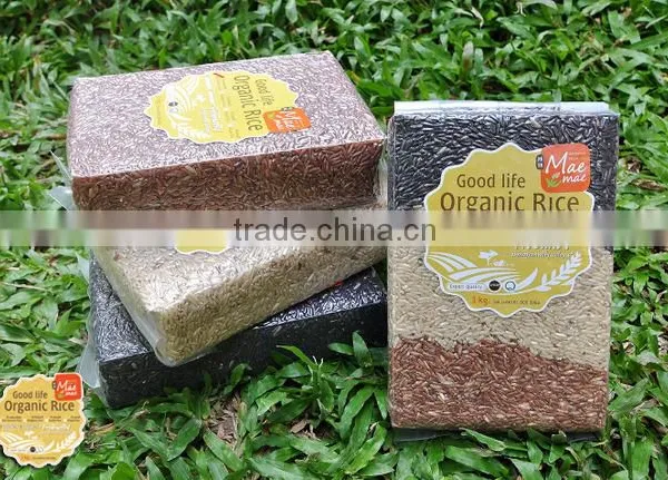 Natural Red Jasmine Rice Organic Grain Rice Healthy Food Good For Health And Beauty Pack in Vacuum Bag By Mae-Mae photo-3