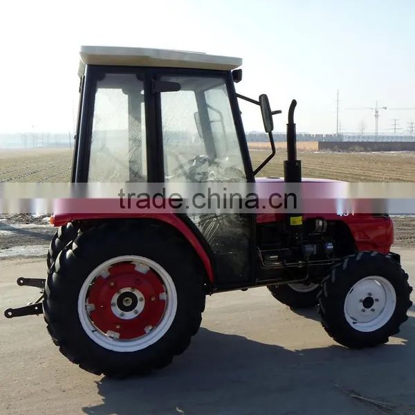 China 40hp Farm Wheel Tractor With Cab, 4X4WD photo-2
