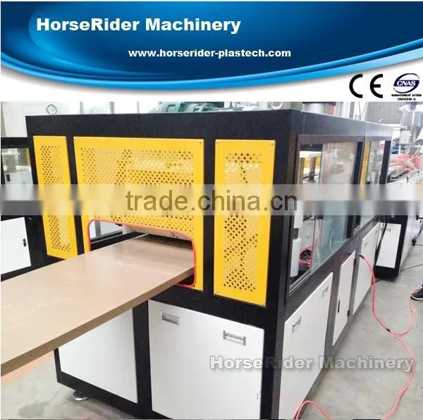 PVC WPC Garden Board Profile Production Plant/Plastic Wood Garden Plate Sheet Making Machine photo-6