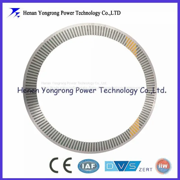 Elevator Traction Motor Laminations Stator Core Plates